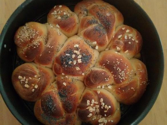 Dinkel-Topfen-Weckerl