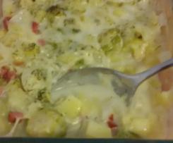 Kartoffel-Kohl-Auflauf