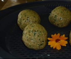 Wildkräuterknödel