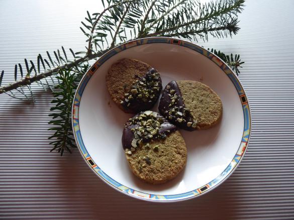 Kürbiskern-Plätzchen