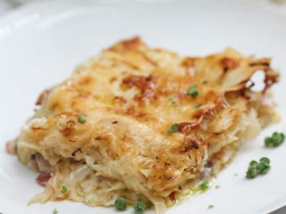 Sauerkraut Lasagne / von Tim Mälzer