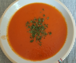 Tomaten-Möhrensuppe LowCarb