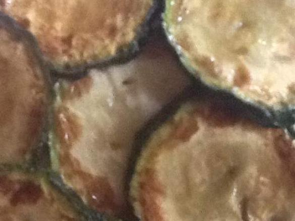 Eingelegte Zucchini in O-Saft u Knobi  