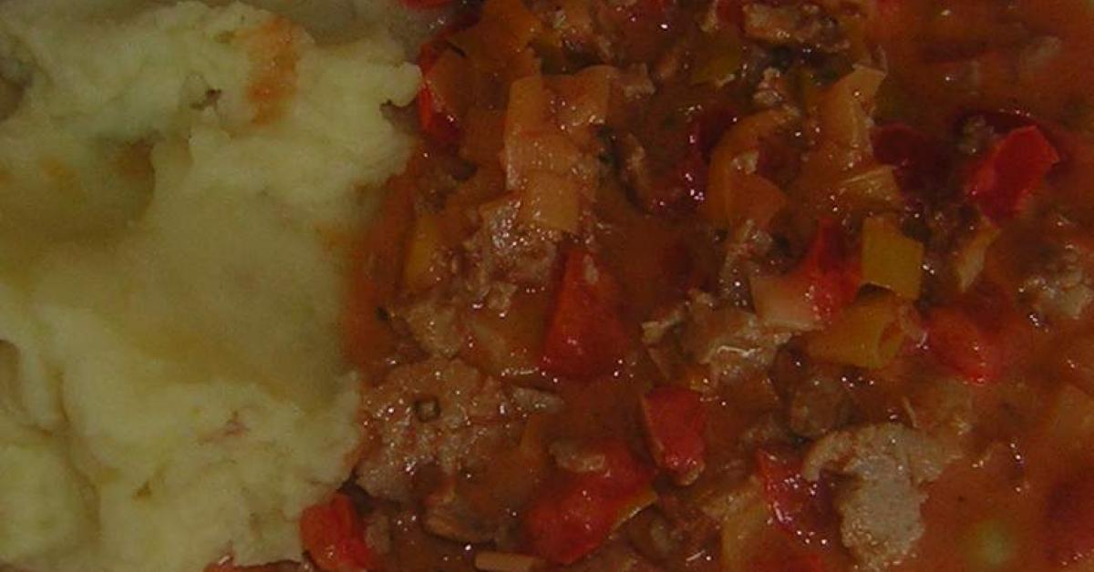 Bratwurst-Lauch-"Pfanne" von Kutte. Ein Thermomix® Rezept aus der ... Bratwurst-Lauch-"Pfanne" von Kutte. Ein Thermomix® Rezept aus der ...