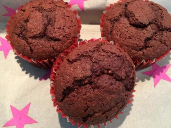 Rote Bete-Schoko Muffins