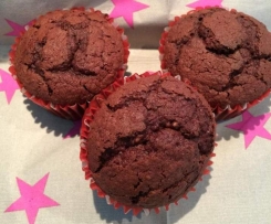 Rote Bete-Schoko Muffins