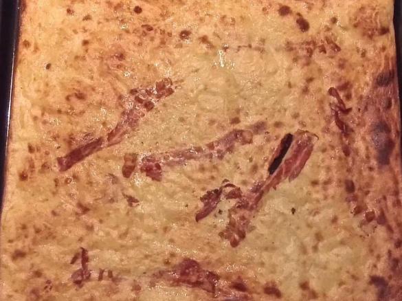 Speckpfannkuchen vom Blech