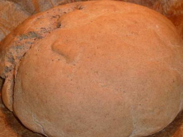 Roggenvollkornbrot mit Sauerteig