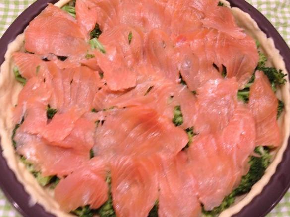 Brokkoli-Schinken-Tarte