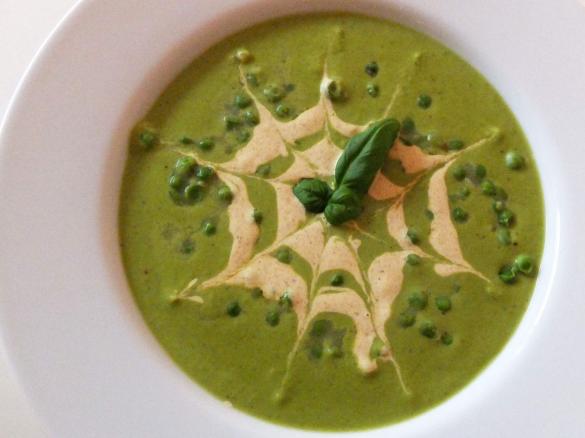 Erbsen-Curry-Suppe