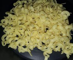 Nudeln gekocht