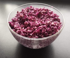 Rotkrautsalat mal herzhaft