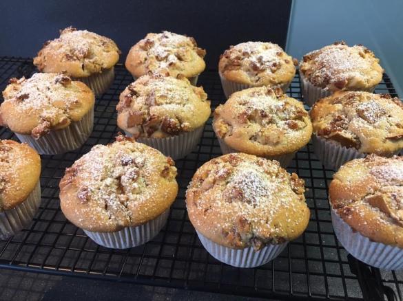 Apfel-Mandel-Muffins