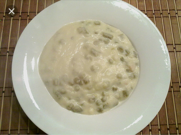 Milchbohnensuppe