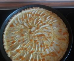 französische Apfeltarte