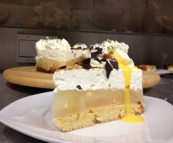 BirneWeinTorte mit Knusperboden