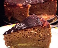 Low Carb Schoko Protein Käsekuchen