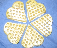 Waffeln, laktosefrei