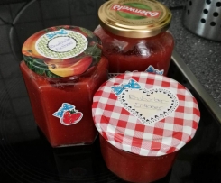 Rhabarber-Erbeer-Marmelade 3:1