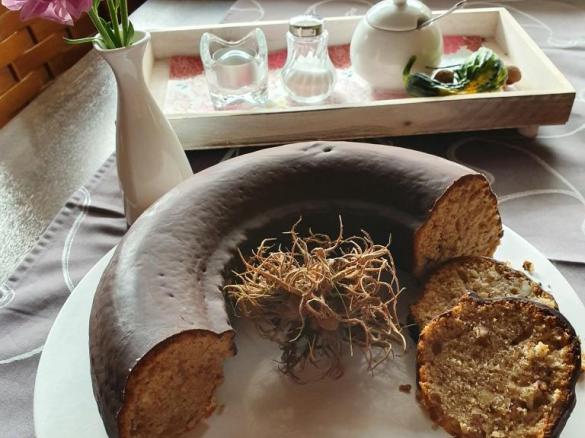 Herrmann-Rührkuchen mit Nüssen