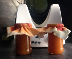 Pfirsich-Mango-Kiwi Aufstrich