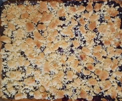 Mohn- /Kirschstreusel vom Blech  sehr saftig