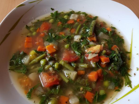 Schnelle Minestrone