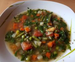 Schnelle Minestrone