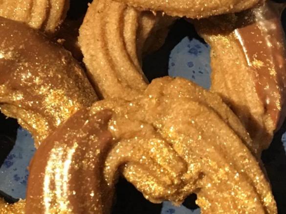 Spritzgebäck mit Feenstaub