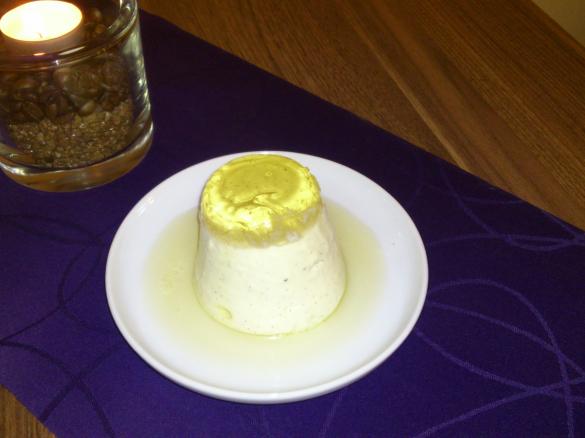 Holunder Panna Cotta