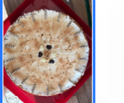 Apfel-Wein-Torte meets Weihnachten - Bratapfeltorte