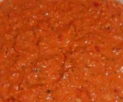 Paprika-Mandel-Marinade für Gemüse (aus den Finessen)