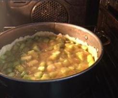 Rhabarber-Baiser-Kuchen