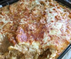 Variation Hack-Lauch-Kartoffel o. Nudel-Auflauf