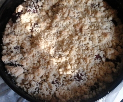 Pflaumen Streusel Kuchen vegan