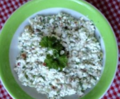 Nussiger Aufstrich mit körnigem Frischkäse