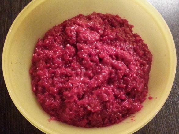 Rote Bete - Rotwein - Risotto