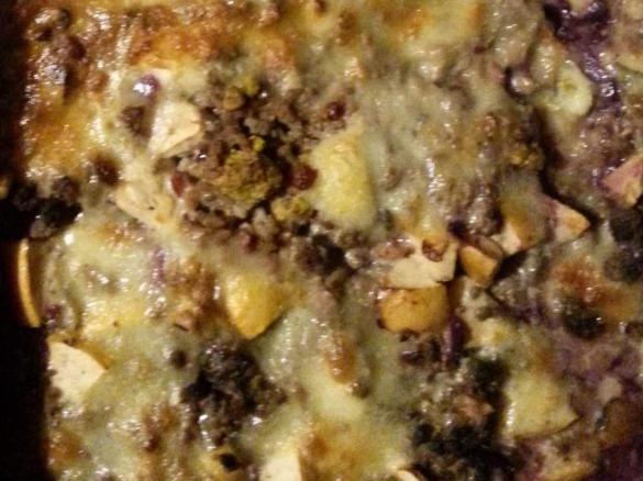 Winterauflauf mit Dattel-Zimt-Hack