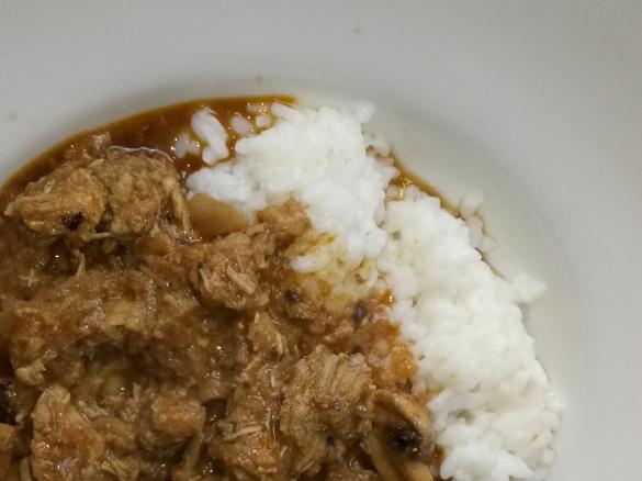 China-Art Geschnetzeltes mit Champignons