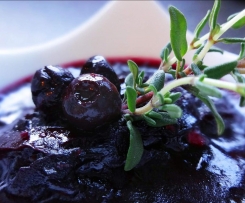 Heidelbeer-Chili-Chutney mit Thymian