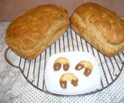 Butterkipferl mit Orangen-Nougat Spitzen