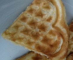 Waffeln ohne Ei