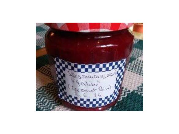 Kirschmarmelade "Malibu" (Coconut Rum)