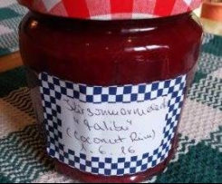 Kirschmarmelade "Malibu" (Coconut Rum)