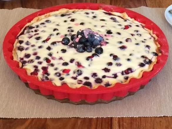 Blaubeer-Mascarpone-Tarte