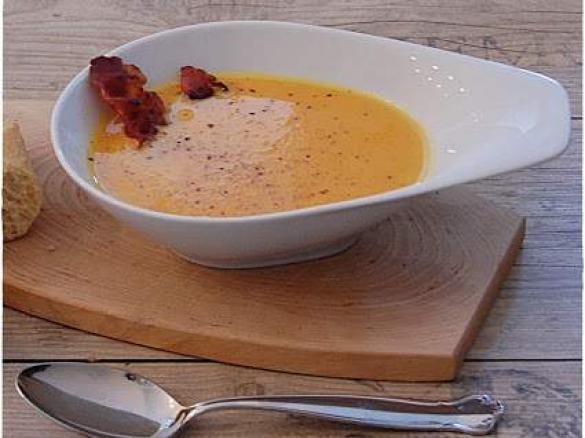 Süßkartoffel Orangen Suppe