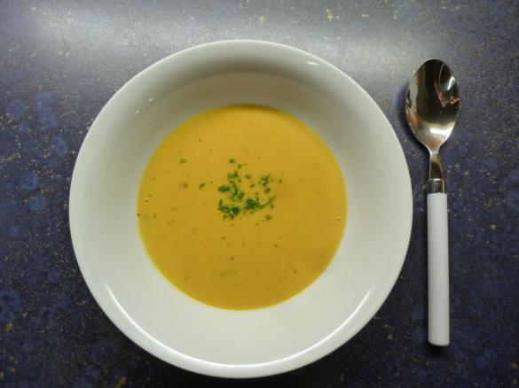 Variation von Krabbensuppe