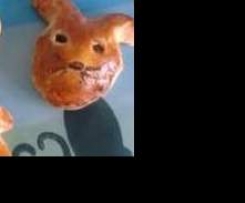 Variation von Glücksschweine als OSTERHASEN