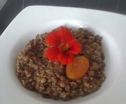 Rotwein- Aprikosen- Linsensuppe