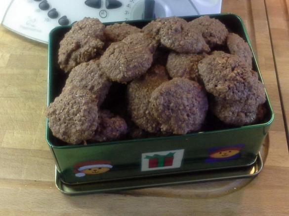 Kernige Schokoplätzchen